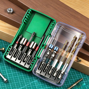 10PCS S2 Steel Impact Bit Set Magnetic Hex Shank Fast Driving Anti‑Slip Impact Resistant Screwdriver Bits for Impact Driver