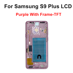TFT Quality For Samsung Galaxy S9 SM-G960F LCD Display Touch Screen Digitizer With Frame For Samsung S9 Plus Display Replacement