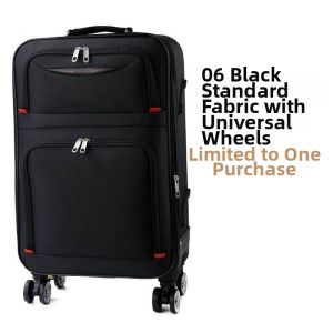 Large Capacity Oxford Fabric Luggage Bag with Four-Wheel Rotation And Password Lock for Travel Womens Style 28 Inch Suitcase