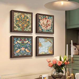YERUI | American and European Style Decorative Wall Art for Dining Room Entrance and Bedroom High-Quality Oil Painting Level