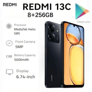 Redmi | 2026 new Redmi 13C 2026 Global Edition Smartphone 6.74-inch Display 8+256GB Storage 5000mAh Battery Long Life 2026 New Model