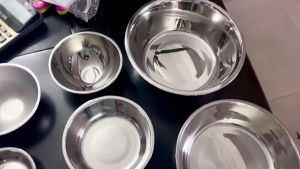 Baskom/Waskom/Wadah Stainless Steel Tebal Premium Deep Mixing Bowl Super Dalam Serbaguna