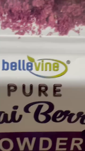 Bellevine Pure Acai Berry Wellness Supplement Powder 50g – Antioxidant Immune Support Vegan Natural Energy Support No Preservatives Gluten-Free Sugar-Free Daily Wellness Powder