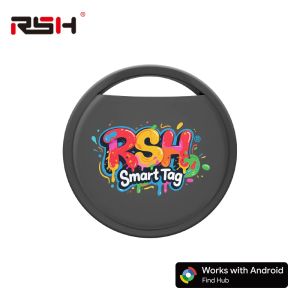 RSH Smart Android GPS Tracker Work with Googles Find Hub Locator for Pixel Samsung Finder Pet Bike Security Anti-loss Tracking