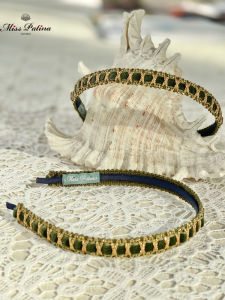 British Velvet Baroque Versatile Vintage Wealthy Headband Hairband Fashionable Accessory for All Occasions