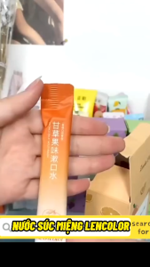 Nước Súc Miệng Dạng Gói Hương Trái Cây Zanclo 11g x 20 Gói – Sạch Khuẩn Thơm Mát Tức Thì Tiện Lợi