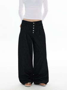 MADWITCH | Vintage Elegance Wide Leg Leisure Pants