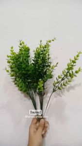 DAUN EUCALYPTUS / ASPARAGUS MINI ARTIFICIAL EUCALYPTUS LEAF TANAMAN PALSU DEKORASI DAUN BUATAN