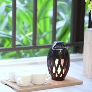 Loa Bluetooth 5.0 Di Động Có Đèn LED Âm Trầm 5W Pin 2000mAh Chống Nước IPX5 Dùng Cho Cắm Trại Ngoài Trời Tiệc Tùng Tại Nhà