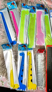 ราคาส่ง ชุดรวมไม้บรรทัด ไม้บรรทัดแม่เหล็กลายการ์ตูนสุดฮิต [ สุ่มลาย] พร้อมส่ง catshop ไม้บรรทัดวาดรูป 15-30 Cm.