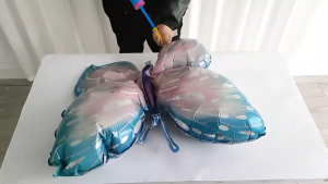 Large Butterfly Aluminum Foil Balloon Birthday Wedding Party Decoration Childrens Toy Photo Prop
