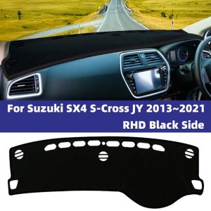 For Suzuki SX4 S-Cross JY MK3 2013-2025 Car Dashboard Trim Cover Sun Shade Anti-UV Carpet Non-slip Mat Protect Cover Accessories