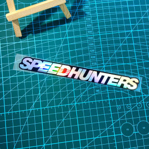 1PC SPEEDHUNTERS Motorcycle Sticker for Motorbike Helmet Front Fairing Car body Front Windshield Electric Scooter Vinyl Decal