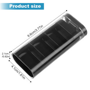 3 Compartment Small Pill Box Moisture Proof Case Travel Organizer for Pocket Purse Daily Portable Medicine Vitamin Container