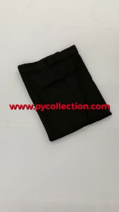 FH034 - SKIRT PENDEK HITAM COTTON