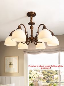 DENGJIANG | Vintage Rustic Style Chandelier