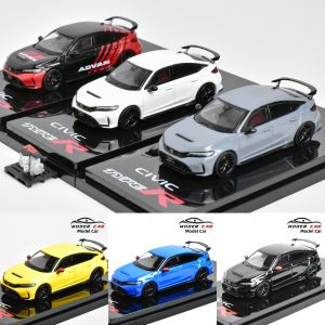 Honda Civic FL5 Type R Alloy Car Model 1:64 Scale Collectible Decoration Static Model Toy for Boys over 14 Years Old