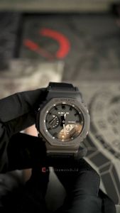Jam Tangan Pria Casio G-Shock GA-2100BCE-1A Black Dial Black Resin Band