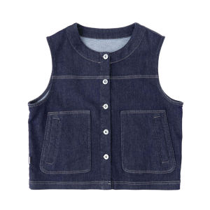 KECHU | Colorfast Family Style Denim Vest