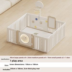 Baby Soul | Baby Game Fence Play Mat Crawling Activity Area
