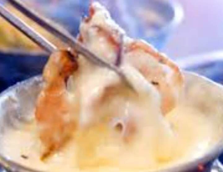 Food Samgyup Cheese Dip How To Make Cheese Sauce For Samgyupsal