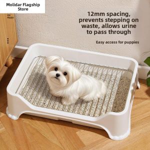MOLIDA | Anti-Stepping Feces Small Dog Litter Box