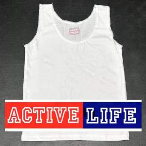 ACTIVE LIFE Pure Cotton Girl’s Sleeveless Sando Tank Best For School Wearing Basic Kids And Teenagers Plain White pure cotton