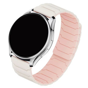 22mm Magnetic Loop Soft Strap For Samsung Galaxy Watch3 45mm 46mm/Gear S3 Sport Replace Band For Garmin Venu 4 Silicone Bracelet