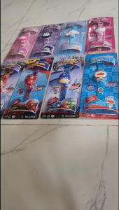 Đồ chơi đồng hồ hoạt hình phát sáng có nhạc đáng yêu cho bé