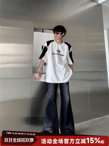 Áo Thun Nam Tay Ngắn in Họa Tiết Mùa Hè Dáng Rộng Thoải Mái Thời Trang Nửa Tay Áo Thun Cotton Thường Ngày