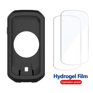 Phim Hydrogel & Vỏ Silicon Cho Garmin Edge 1050 GPS Đồng Hồ Bấm Giờ Vỏ Bảo Vệ Phụ Kiện Cản Trước Toàn Diện Dành Cho Người Lớn