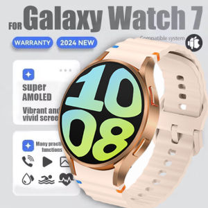 For Samsung Watch 7 Business Smartwatch Men Bluetooth Call Health Monitor Alarm Clock Fashion Watch Women Multifunction Bracelet