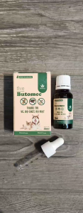 Five Butomec Nhỏ Gáy Trị Ve Rận Bọ Chét Bọ Mạt cho Chó Mèo Gà Đá Chim Cảnh