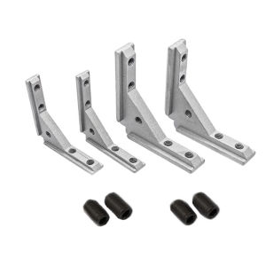 2020 3030 4040Panel installation board angle slot fixing hardware door frame corner code profile universal angle slot connector