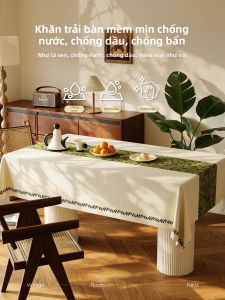 HOUGOUXIANG | Luxurious Durable Waterproof Oil-Resistant Heat-Resistant Tablecloth