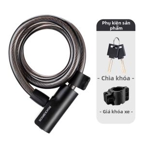 RockBros | Khóa Xe Đạp Chống Trộm Di Động