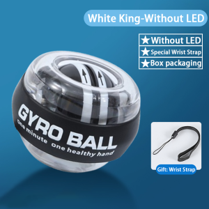 Wrist Power Hand Ball Auto-Start Grip Ball Strengthener Gyroscopic Arm Gyro Hand Ball Home Fitness Forearm Exerciser