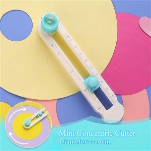 360° Adjustable Circle Paper Cutter Multifunctional Circular Paper Scrapbooking Cards Cutters For DIY Circular Paper Cutter Tool
