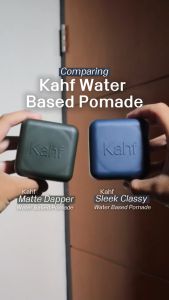 POMADE KAHF MATTE DAPPER WATER BASED SLEEK CLASSY WATER 70 GR HAIR STYLING MINYAK RAMBUT