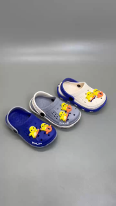 PROMO 12.12 NiHaoBaby Size 19-30 Dulux 202 Sandal Anak Laki-Laki Karakter Nailong Dino Kuning Sandal Baim Karet Anak Cowok