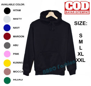 COD Jaket Polos Sweater Polos Hoodie Polos Pria Wanita Jumpper HOODIE SWEATER POLOS SIZE S M L XL Dan XXL (BAYAR DITEMPAT)