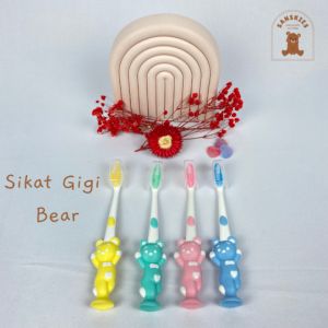 Sikat Gigi Anak Karakter Bear Lucu & Multiwarna