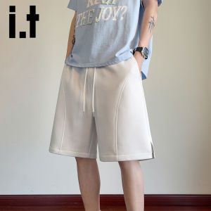 izzue | Breathable Deconstructed Straight Mens Shorts Five Division