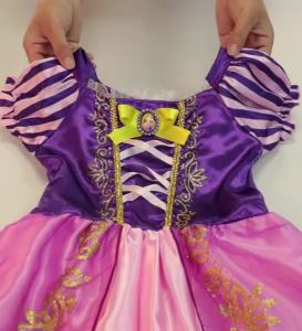 MUABABY | Trang Phục Công Chúa Đầm Dự Tiệc Mùa Hè Lạ Mắt Hoa Đầm Midi 2025 Giáng Sinh Sinh Nhật Carnival Bé Gái Cải Trang Frock Chữ A Giữa Bắp Chân Cổ Tròn