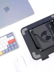 360° rotation Laptop Stand Aluminum Alloy Foldable Portable Laptop Heighten Bracket Notebook Stand macbook holder