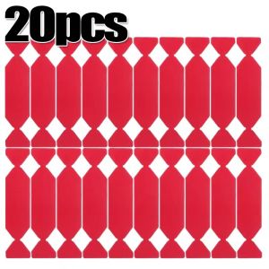 20PCS Squeegee Replacement Pad Candy Shape Soft Felt Tips for Vinyl/PPF Installation Car Wrapping Anti-Scratch DIY Auto Detailing Tool