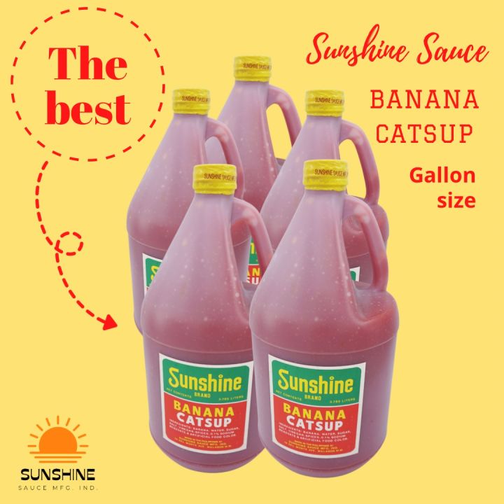 Sunshine Banana Catsup gallon Lazada PH