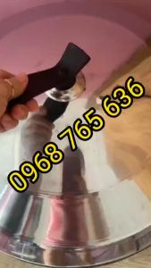 Nồi hấp bánh bao xôipate công nghiệp chạy điện size 52cm ( 3 khay hấp)