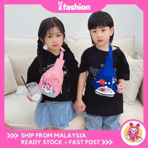iFASHION 1837 READY STOCK Fashion Childrens Chest Bag Outing Casual Messenger Bags Beg Galas Kanak Kanak