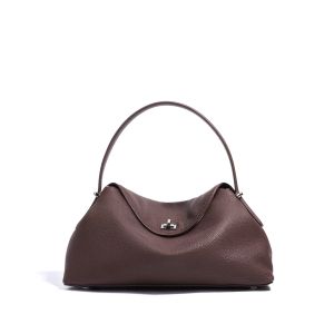 Genuine Grade Cow Leather Fashion Womens Black Handbag Luxury Deisgner Cowhide Shoulder Crossbody Female Bag Beige Coffe Brown